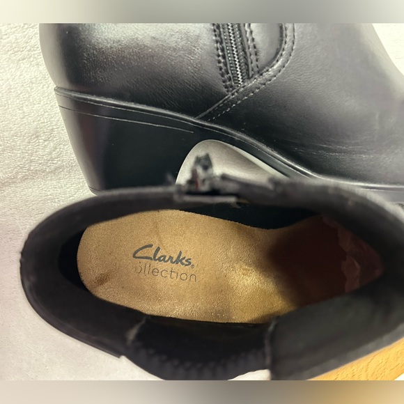 Clarks Black Women's Emily 2 Kaylie Meidum/WideAnkle Bootie Size 9M - Picture 5 of 7